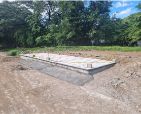 Levantamiento de Fosa de Tratamiento de Aguas - Preconicsa